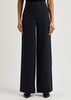 Cole straight-leg twill trousers