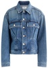Zyla belted denim jacket