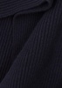 Eppie ribbed cashmere collar 
