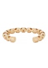 Serif-T Fretwork 18kt gold-plated cuff bracelet