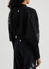 Joyful cropped lace cardigan 