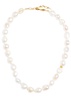 Stellar Pearly 18kt gold-plated necklace
