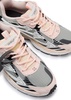 Be Right Back panelled mesh sneakers