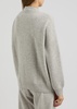 Cashmere-blend cardigan