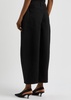 Cocoon cropped barrel-leg jeans