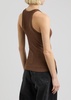 Bianca ribbed-knit tank