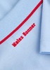 Logo cotton-blend polo shirt