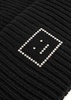 Logo-embellished wool beanie 