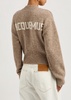 Le Maille logo alpaca-blend jumper