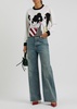 Gleeson embellished stretch-wool jumper