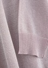 Metallic-weave knitted jumper 