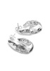 The Crustacean sterling silver hoop earrings