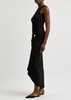 Milanese faille slingback flats