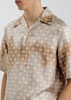 Ma Quad logo-monogrammed silk shirt