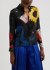 Willa printed silk shirt