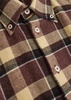 Lazy Day checked brushed-cotton shirt