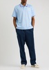 Logo cotton-blend polo shirt