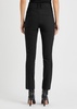 Slim-leg stretch-cotton trousers
