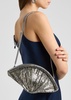 Draped chainmail clutch