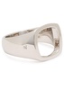 Cushion Open sterling silver ring