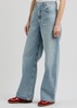 Low Curve barrel-leg jeans