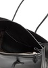 Le Teckel grained leather tote