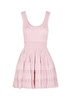 Fluid knitted mini dress
