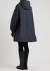 Padded hooded GORE-TEX coat