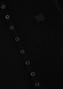 Logo wool cardigan