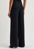 Cole straight-leg twill trousers