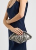 Draped chainmail clutch