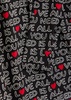 X The Beatles Willa printed silk shirt