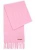 Canada fringed wool scarf