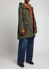 Una hooded shell jacket
