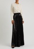 Dollie crystal-embellished cashmere cardigan