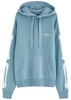 Bones hooded cotton-knit sweatshirt 