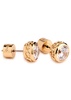 Signature crystal stud earrings