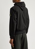 Shell-R hooded shell bomber jacket 