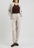 Cashmere-blend sweatpants