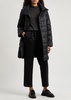 Roll-neck fine-knit wool jumper