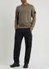 Chrome-R nylon cargo trousers 