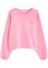 Izubird logo stretch-cotton sweatshirt 