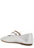 Franny metallic leather Mary Jane flats