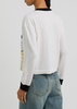 Gleeson embellished stretch-wool jumper
