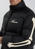 Bones quilted nylon jacket 