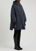 Padded hooded GORE-TEX coat