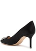 Hangisi 75 silk-satin pumps