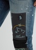 Lounge patch-appliqué skinny jeans 