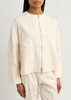 Symmetry panelled stretch-jersey jacket