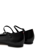 Cleo glossed leather flats 